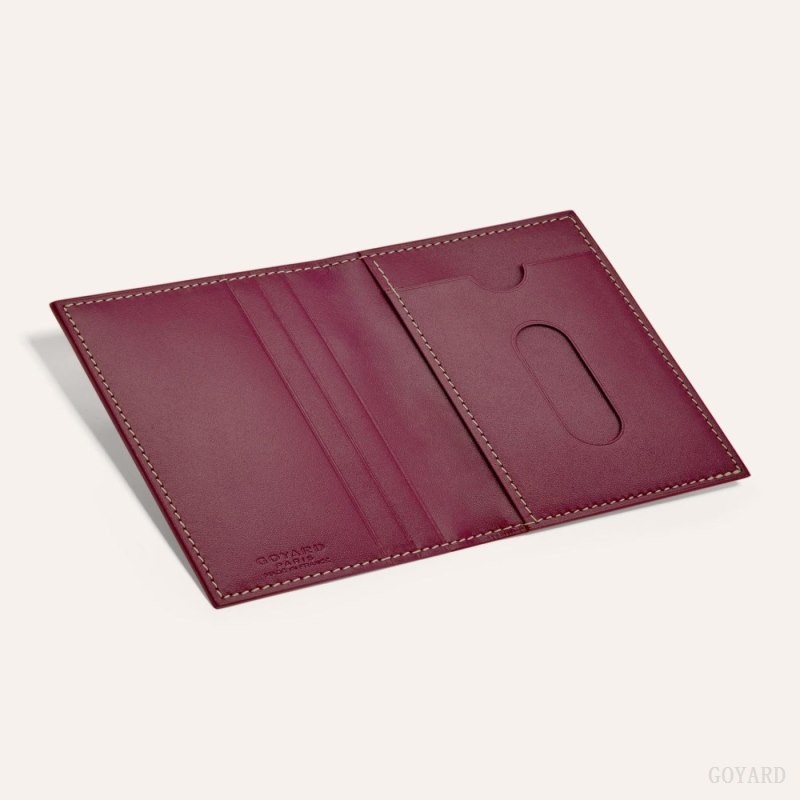 Goyard SAINT-MARC CARD WALLET Bordeaux | GEAH8986