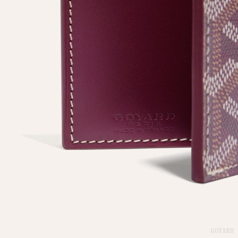 Goyard SAINT-MARC CARD WALLET Bordeaux | GEAH8986