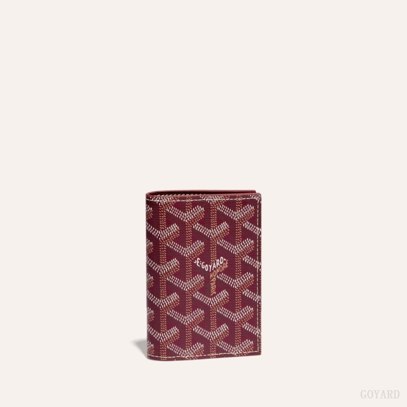 Goyard SAINT-MARC CARD WALLET Bordeaux | GEAH8986