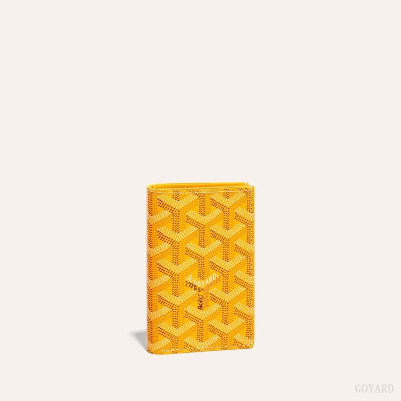 Goyard SAINT-PIERRE CARD WALLET Gul | VFZH9329