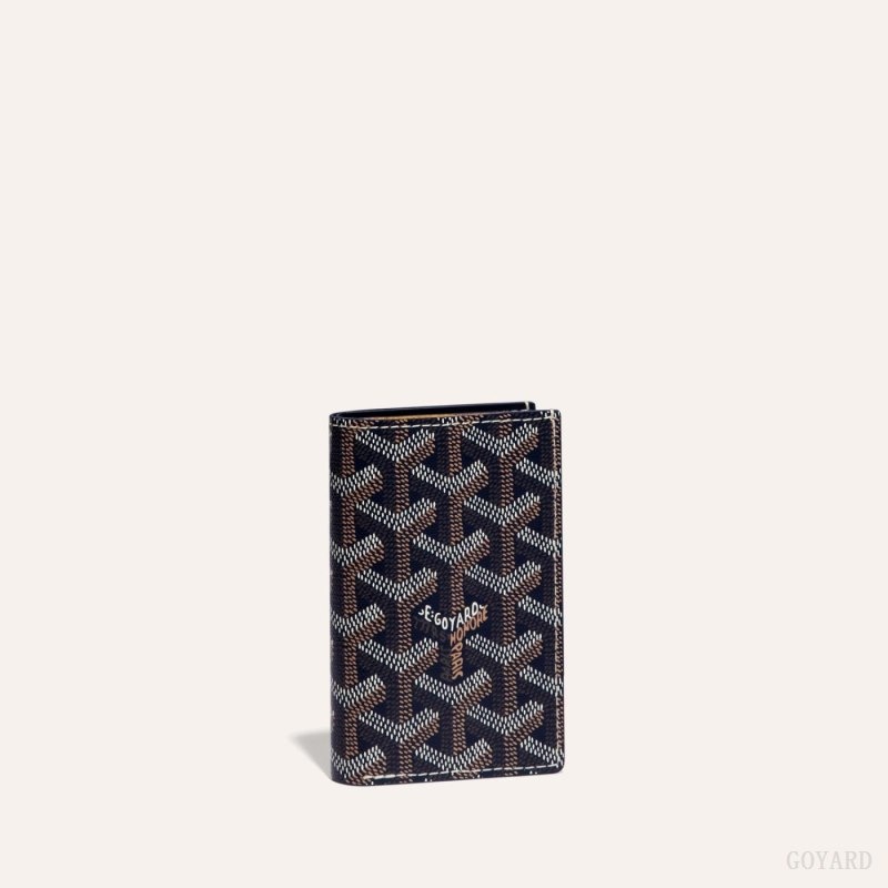 Goyard SAINT-PIERRE CARD WALLET Mørkeblå Blå | TZUP1402