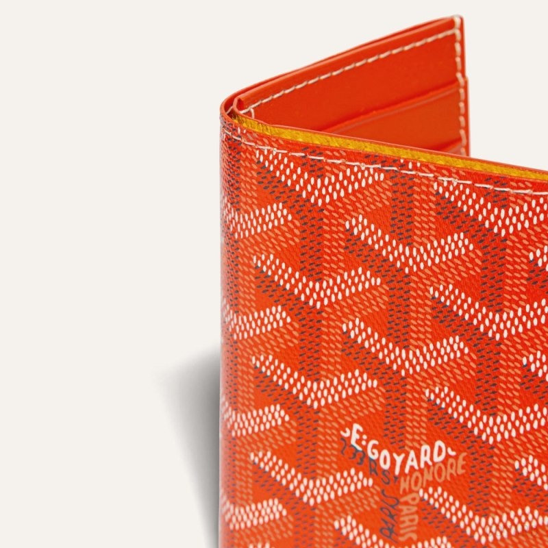 Goyard SAINT-PIERRE CARD WALLET Orange | FGJF4109