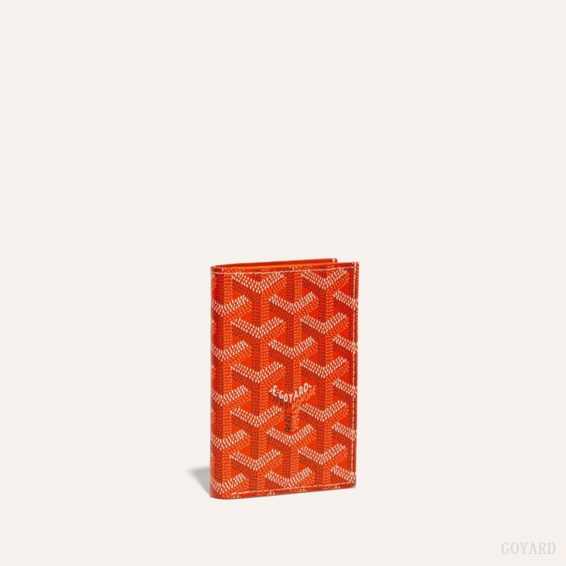 Goyard SAINT-PIERRE CARD WALLET Orange | FGJF4109