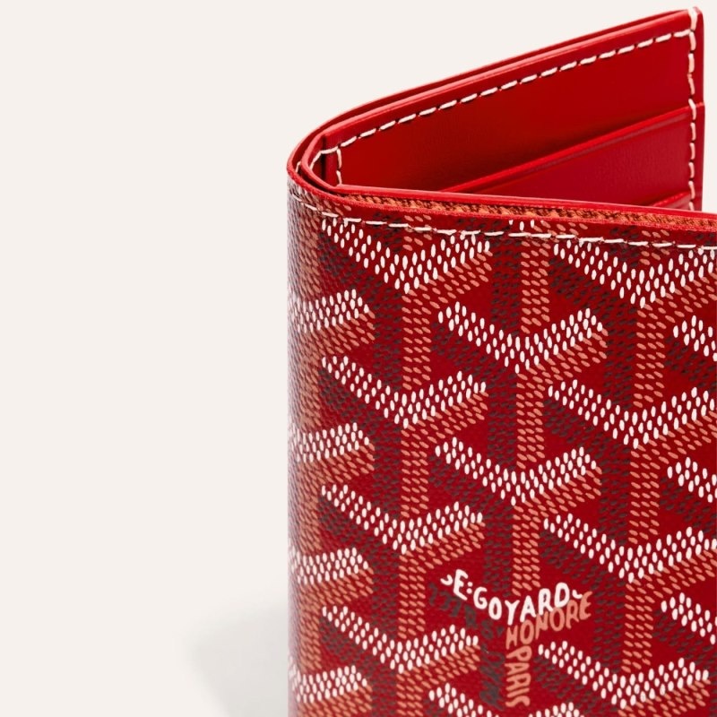 Goyard SAINT-PIERRE CARD WALLET Rød | URIR4399