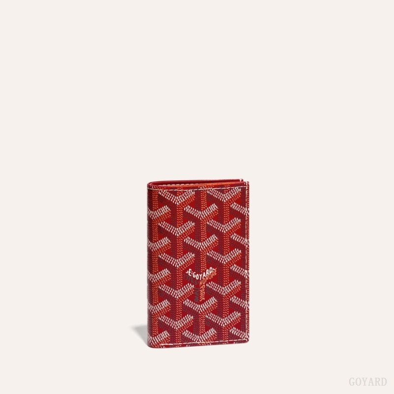 Goyard SAINT-PIERRE CARD WALLET Rød | URIR4399