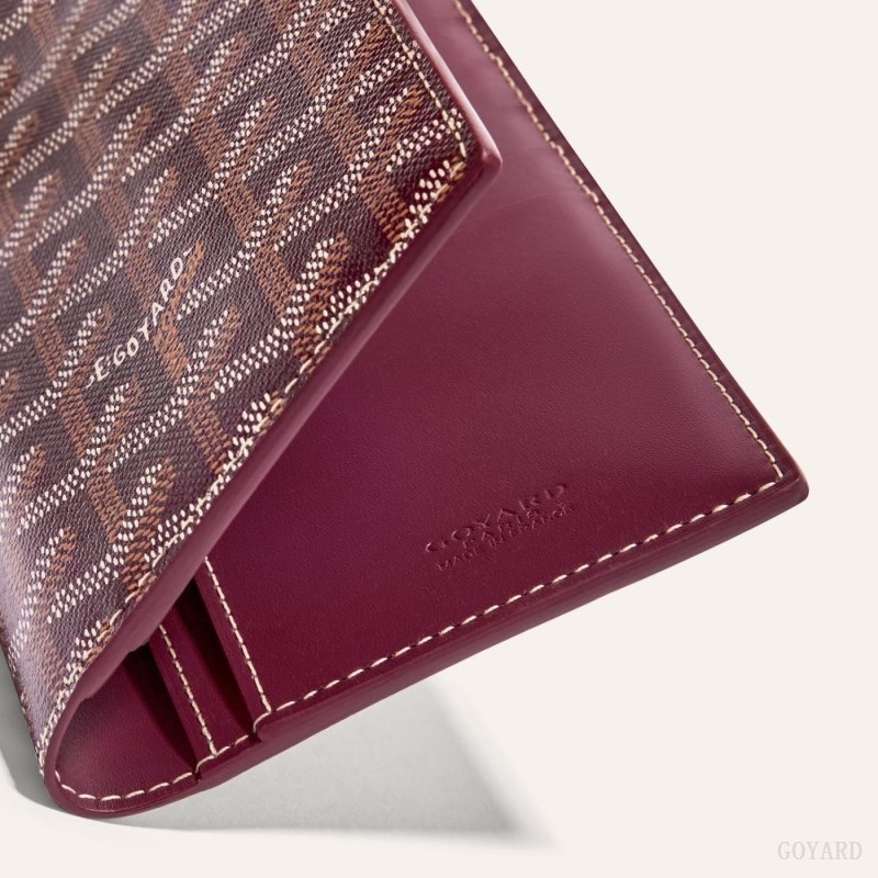 Goyard SAINT-ROCH WALLET Bordeaux | AEJQ4375