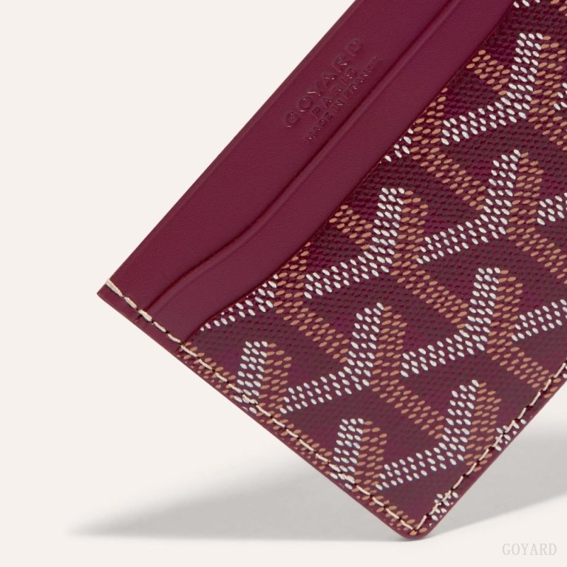 Goyard SAINT-SULPICE CARD WALLET Bordeaux | EORZ3321