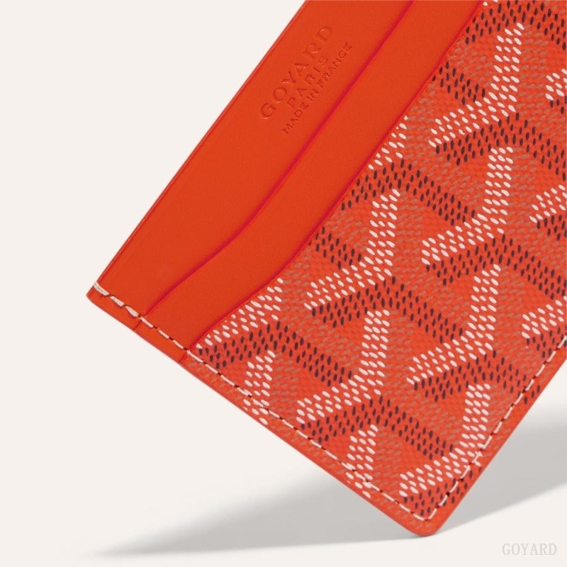 Goyard SAINT-SULPICE CARD WALLET Orange | AEUF3696