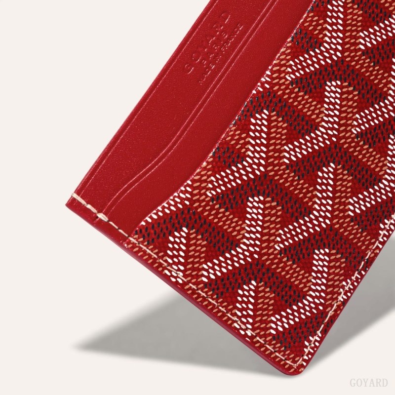 Goyard SAINT-SULPICE CARD WALLET Rød | JLVE7932