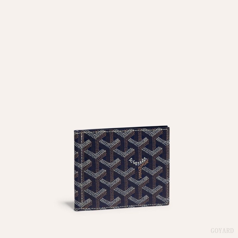 Goyard SAINT-THOMAS BILL FOLD Mørkeblå Blå | GVCG8051