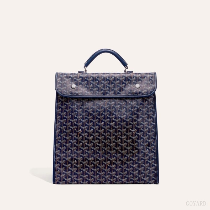 Goyard SAINT LEGER BACKPACK Mørkeblå Blå | ONLU2619