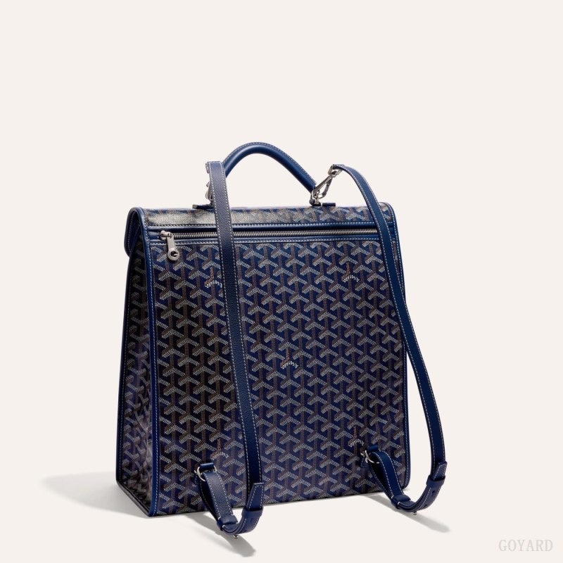 Goyard SAINT LEGER BACKPACK Mørkeblå Blå | ONLU2619