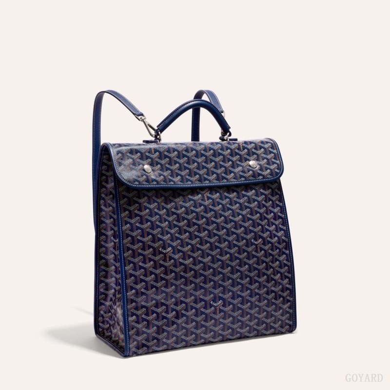 Goyard SAINT LEGER BACKPACK Mørkeblå Blå | ONLU2619