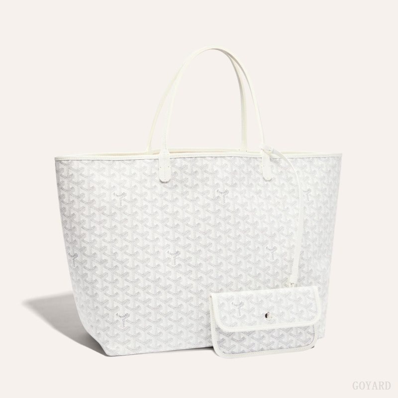 Goyard SAINT LOUIS GM BAG Hvide | GCMS8113