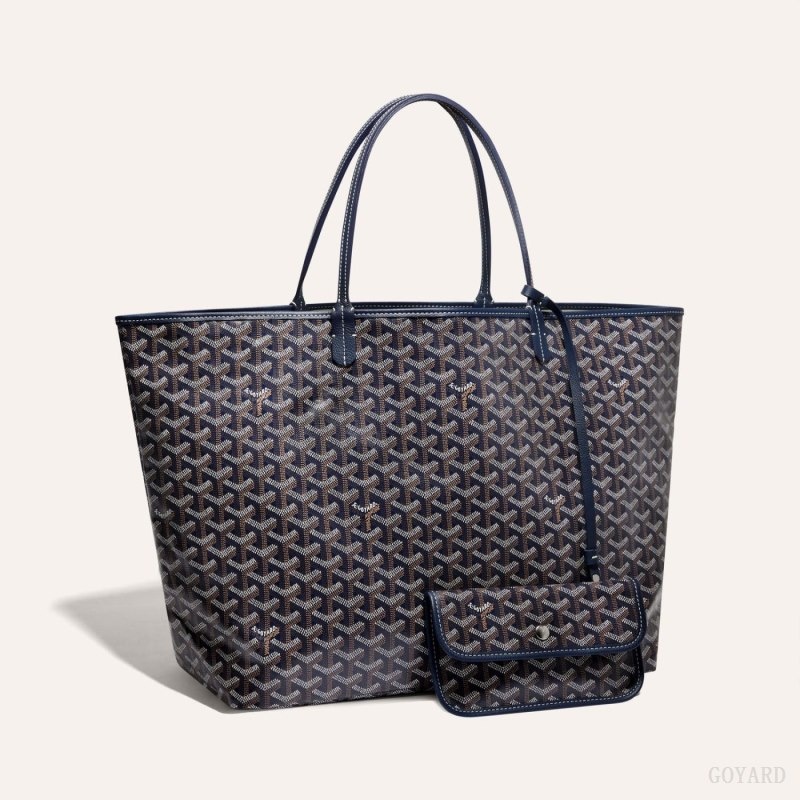 Goyard SAINT LOUIS GM BAG Mørkeblå Blå | GYOG3572