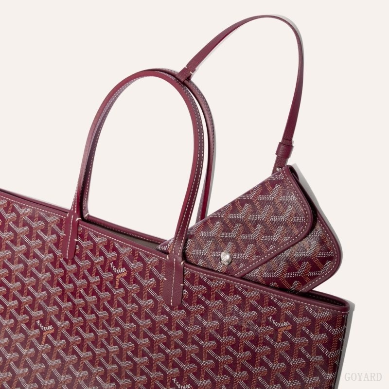 Goyard SAINT LOUIS PM BAG Bordeaux | EWJT5399