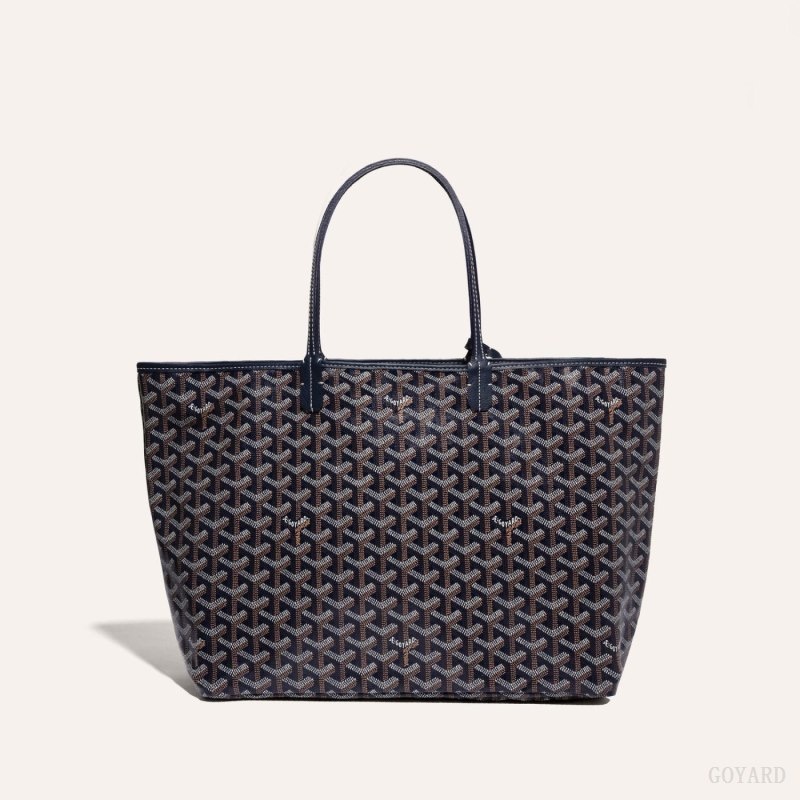 Goyard SAINT LOUIS PM BAG Mørkeblå Blå | LGET3325