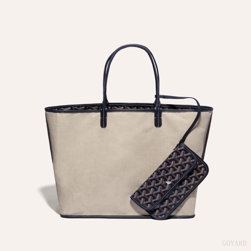 Goyard SAINT LOUIS PM BAG Mørkeblå Blå | LGET3325