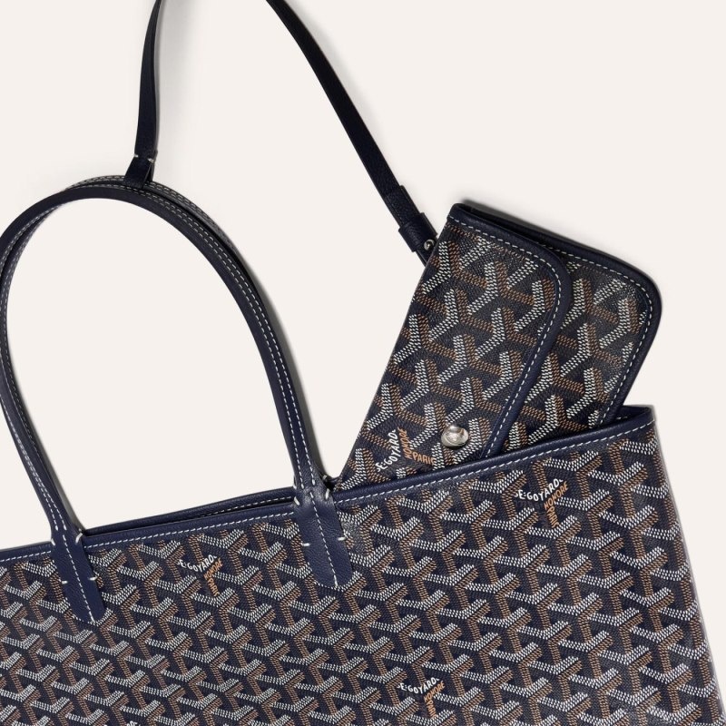 Goyard SAINT LOUIS PM BAG Mørkeblå Blå | LGET3325