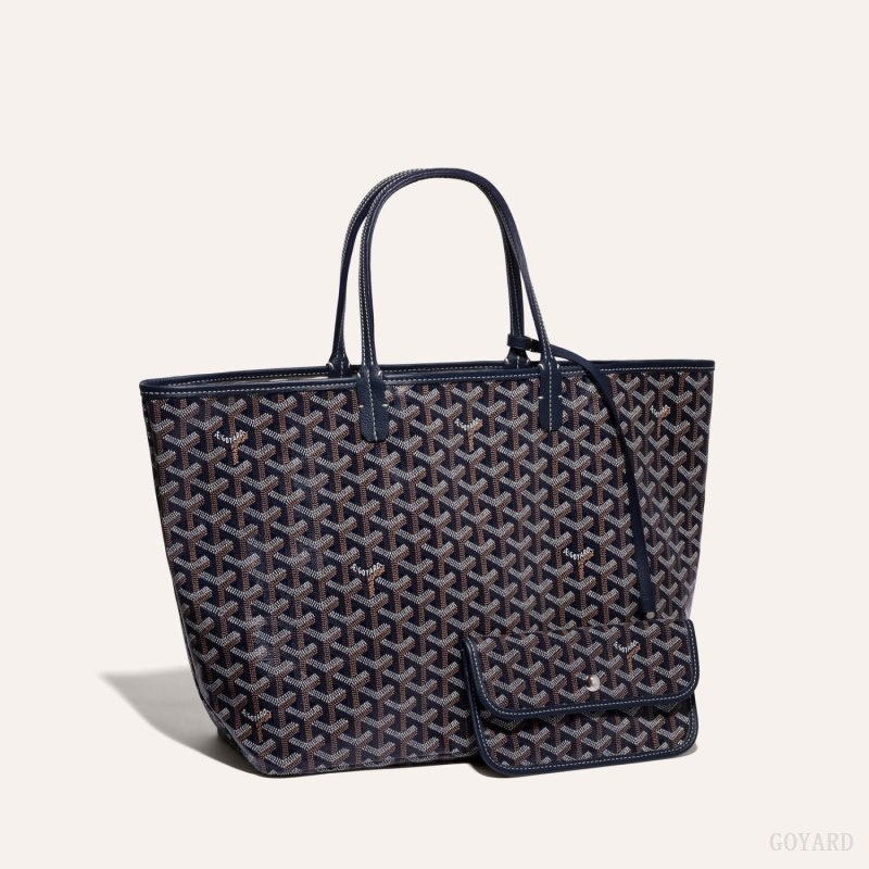 Goyard SAINT LOUIS PM BAG Mørkeblå Blå | LGET3325