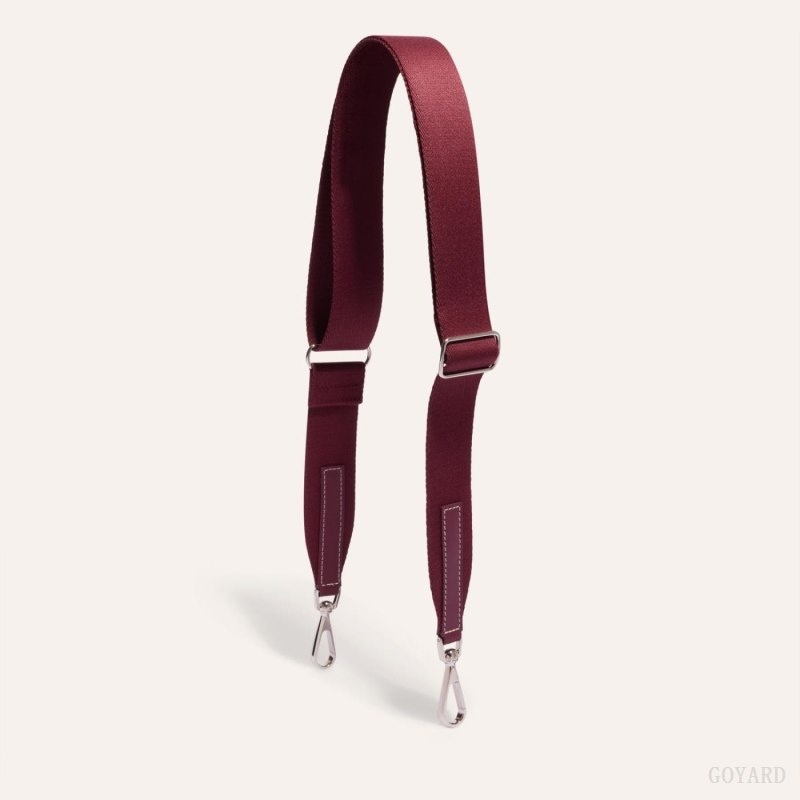 Goyard SANGLE MM STRAP Bordeaux | CHTJ4240