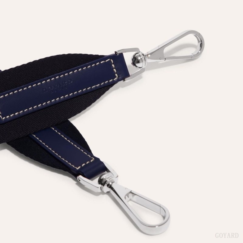 Goyard SANGLE MM STRAP Mørkeblå Blå | ANZR3845