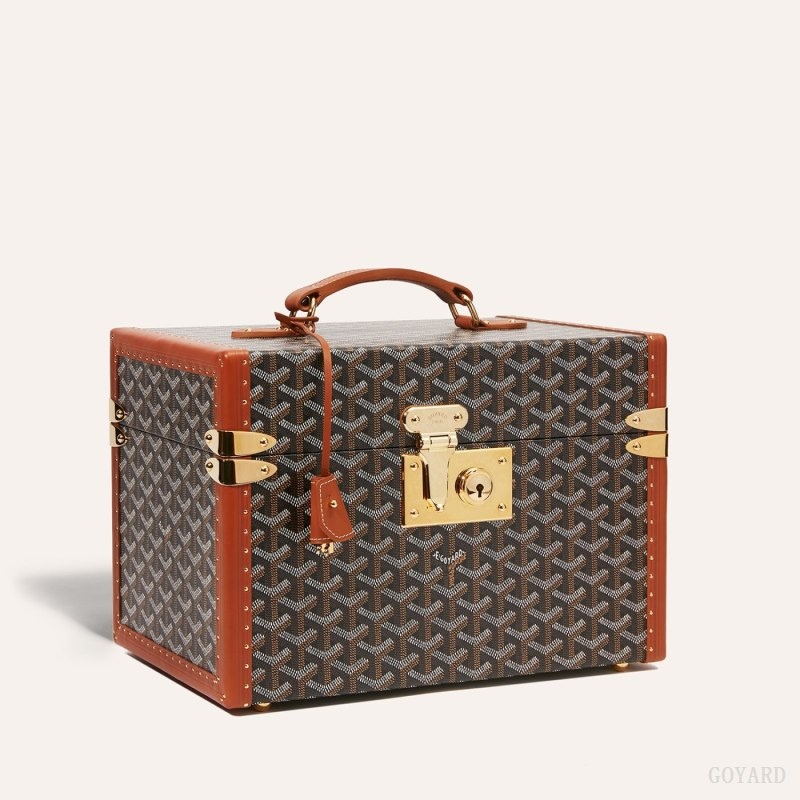 Goyard SARDAIGNE VANITY CASE Sort Brune | AAQV7462