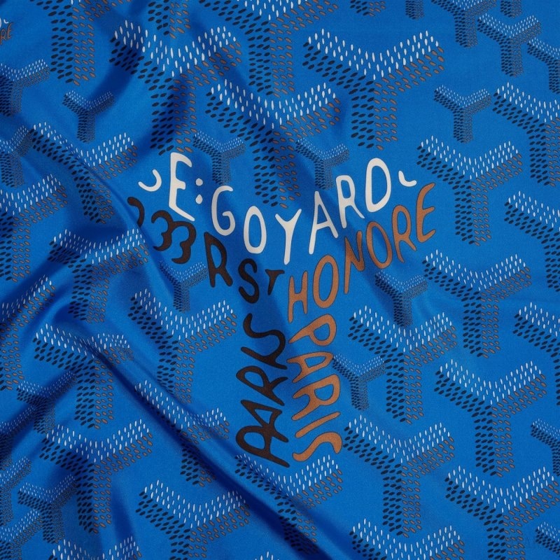 Goyard SCARF N°1 Blå | MBYK8191