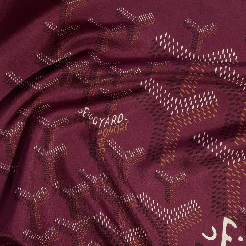 Goyard SCARF N°1 Bordeaux | BFUT2553