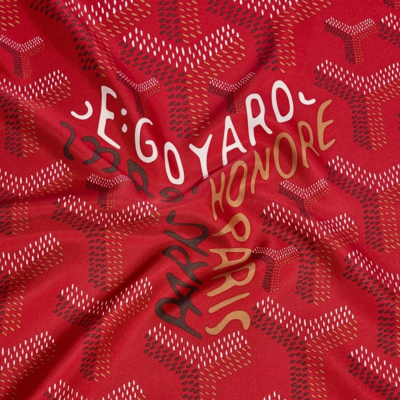 Goyard SCARF N°1 Rød | GLDX7022