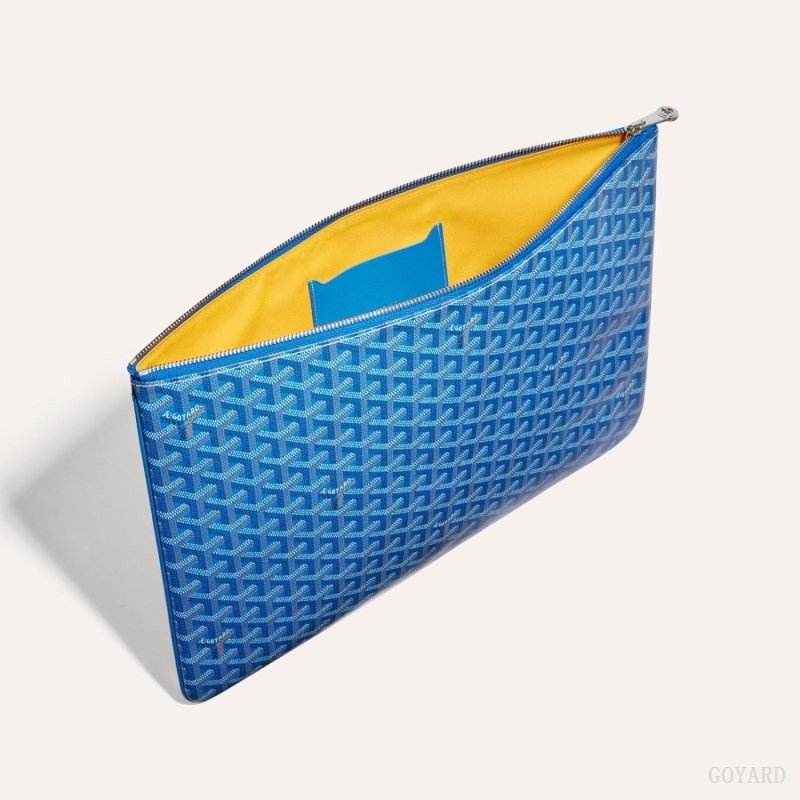 Goyard SENAT GM DOCUMENT CASE Blå | XDXB0113