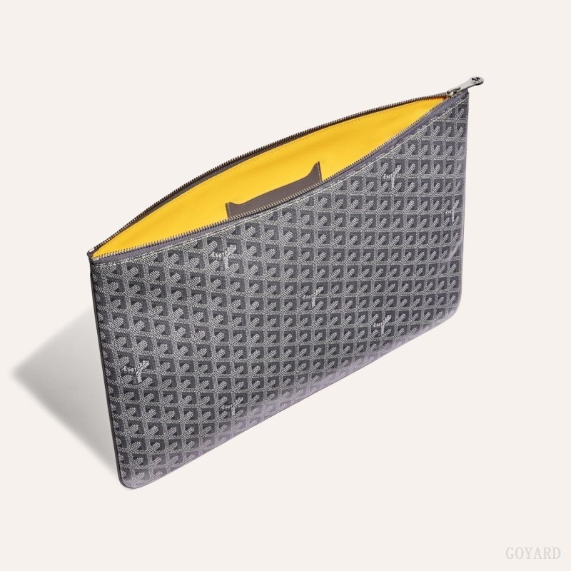 Goyard SENAT GM DOCUMENT CASE Grå | CNJD0224