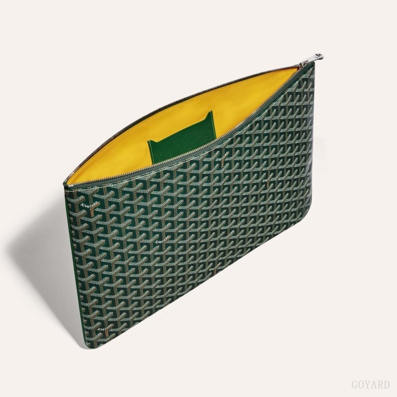 Goyard SENAT GM DOCUMENT CASE Grøn | XIBR8817