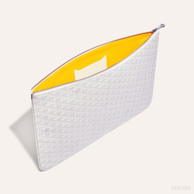 Goyard SENAT GM DOCUMENT CASE Hvide | EJTA0235