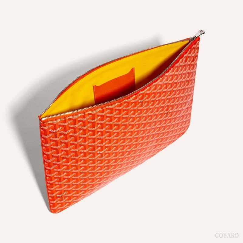 Goyard SENAT GM DOCUMENT CASE Orange | YDNG9639