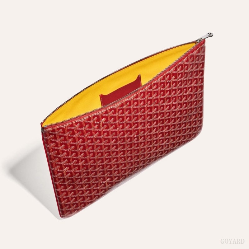 Goyard SENAT GM DOCUMENT CASE Rød | XQWI5339