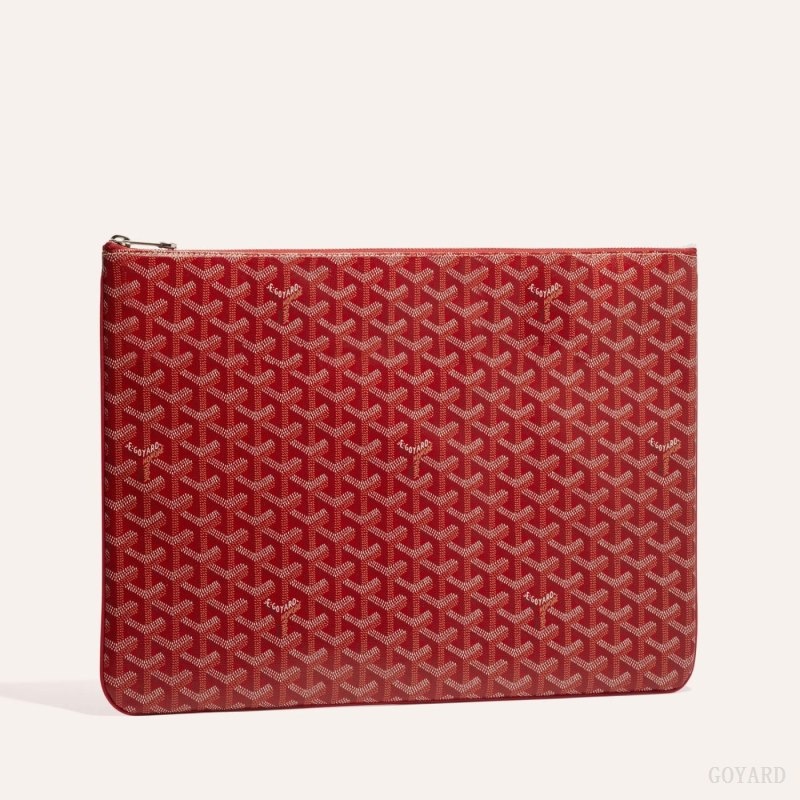 Goyard SENAT GM DOCUMENT CASE Rød | XQWI5339