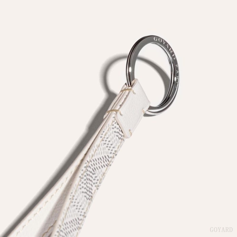 Goyard SESAME KEY RING Hvide | DUJI8762