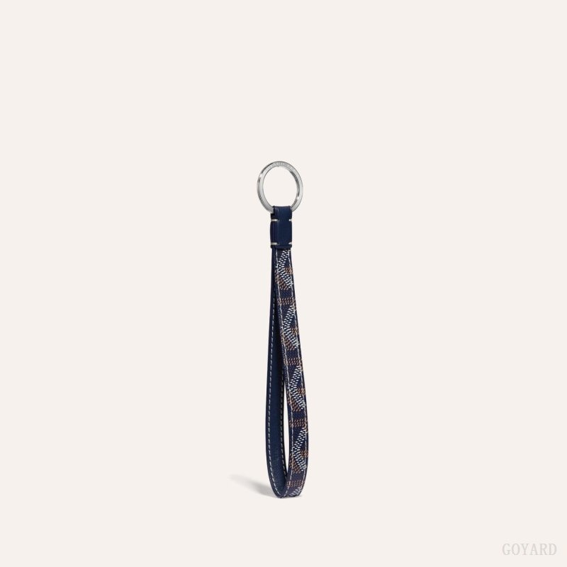 Goyard SESAME KEY RING Mørkeblå Blå | RRHH9152