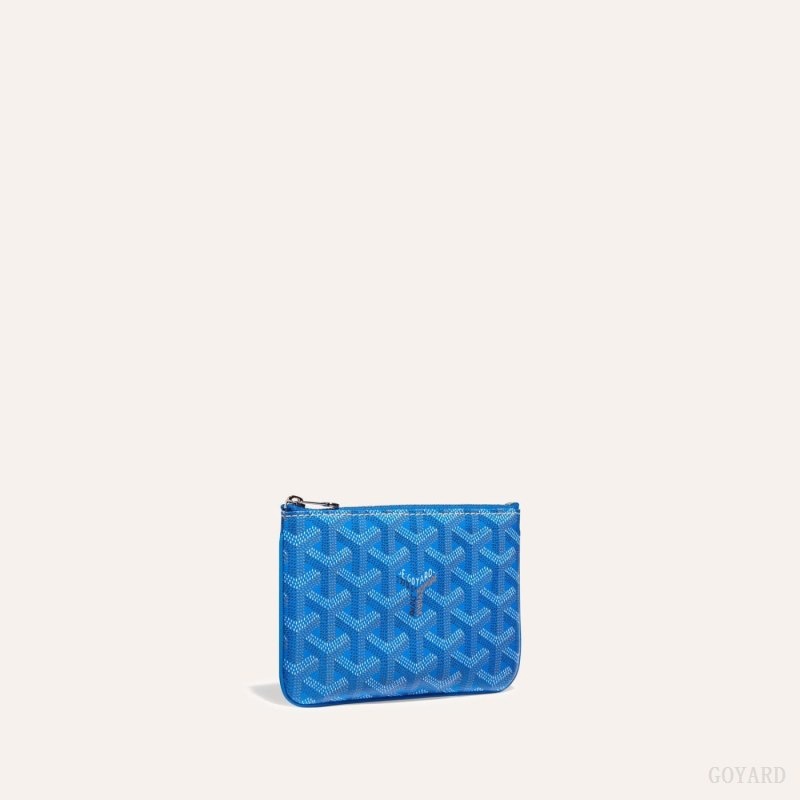 Goyard SÉNAT MINI WALLET Blå | TEUC8831