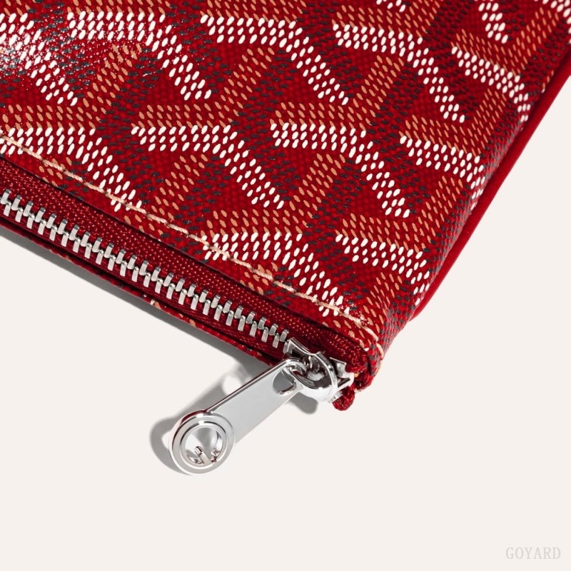 Goyard SÉNAT MINI WALLET Rød | YZMO3194