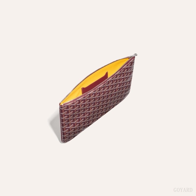 Goyard SÉNAT MM POCKET Bordeaux | XOVZ1378