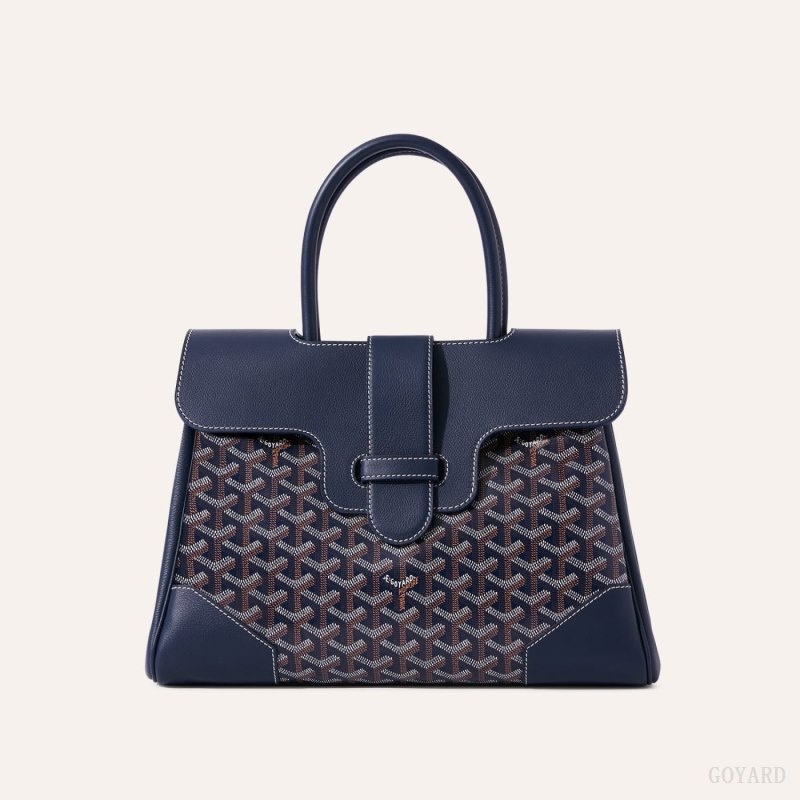 Goyard Saïgon tote bag Mørkeblå Blå | MRYV6578