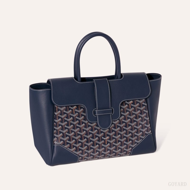 Goyard Saïgon tote bag Mørkeblå Blå | MRYV6578