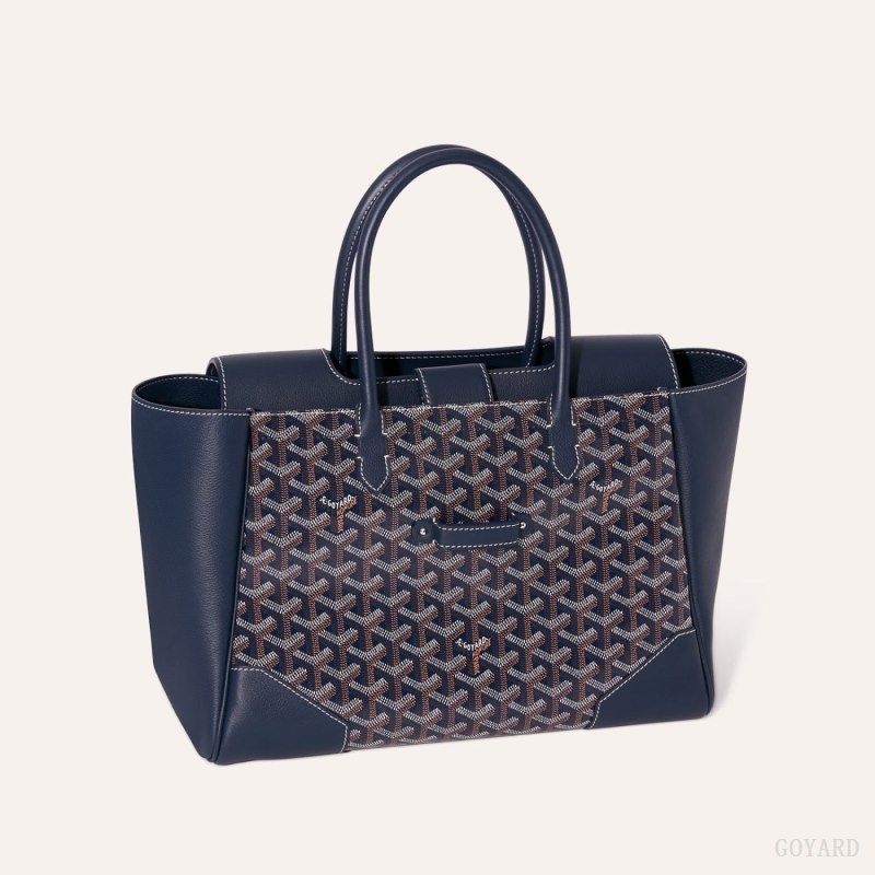 Goyard Saïgon tote bag Mørkeblå Blå | MRYV6578