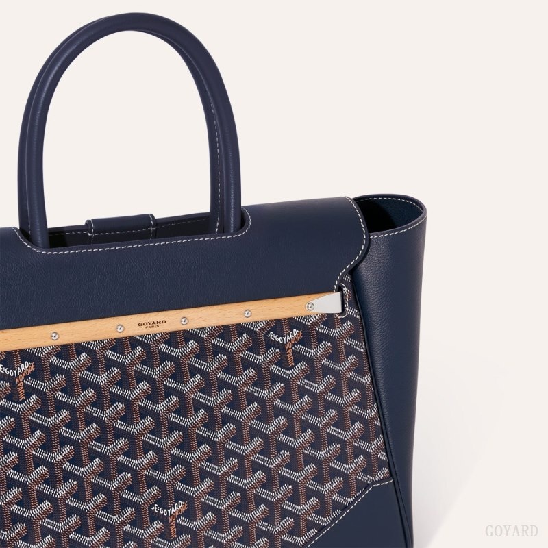 Goyard Saïgon tote bag Mørkeblå Blå | MRYV6578