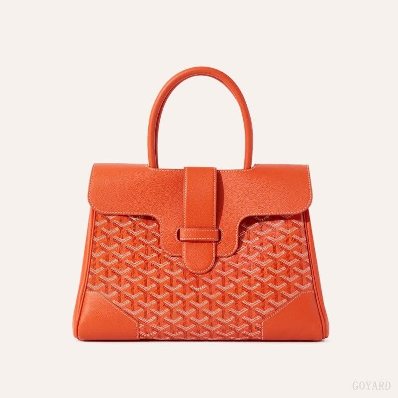 Goyard Saïgon tote bag Orange | YUQY2713