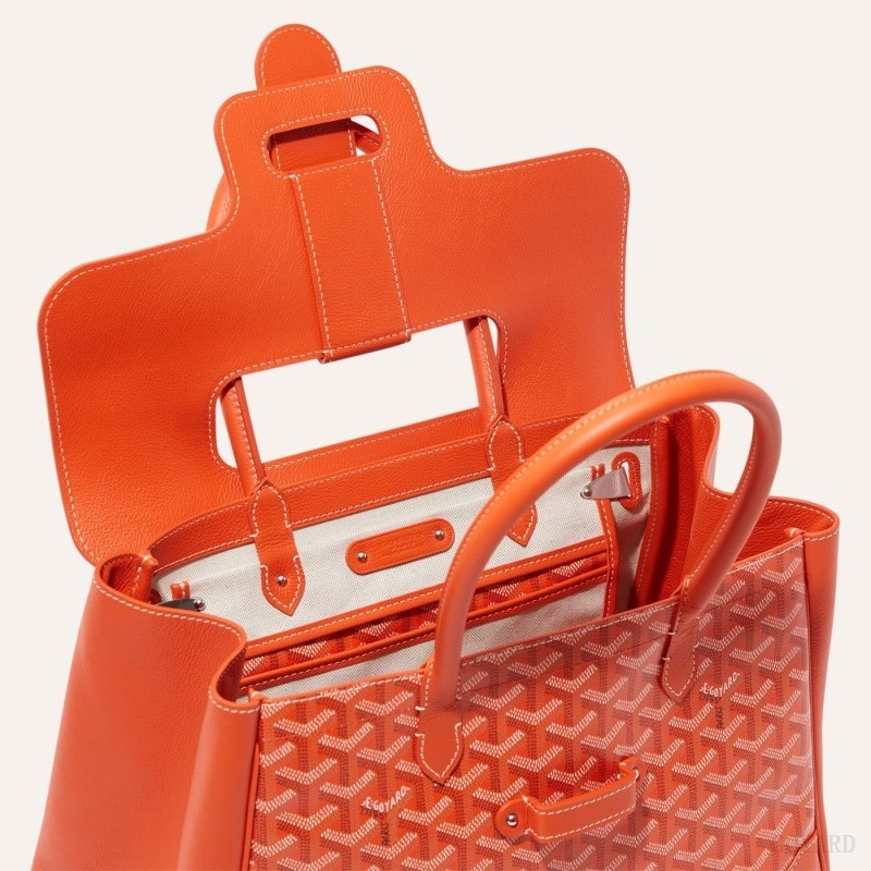 Goyard Saïgon tote bag Orange | YUQY2713