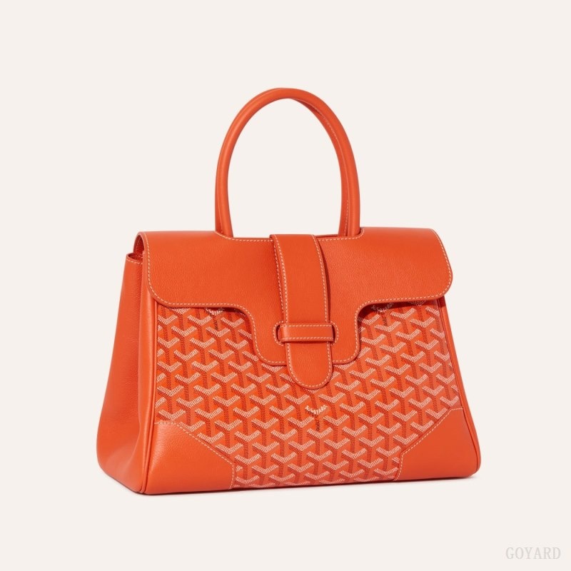 Goyard Saïgon tote bag Orange | YUQY2713