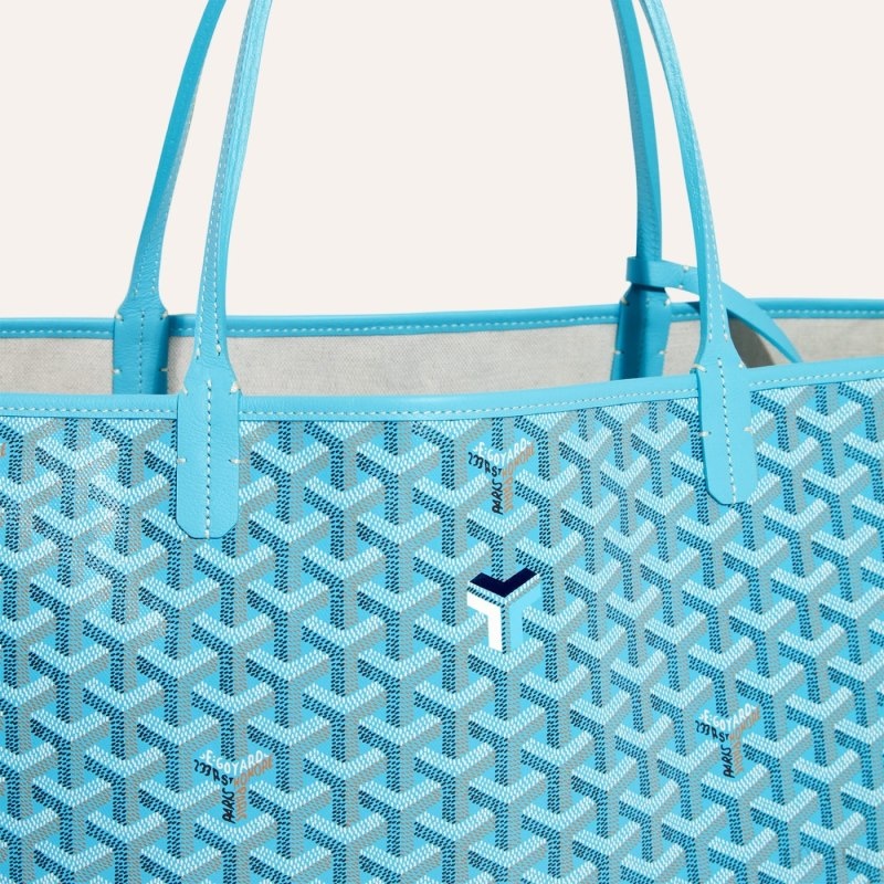 Goyard Saint Louis GM Bag and Balise Beach Towel Turkis | XYDM4857